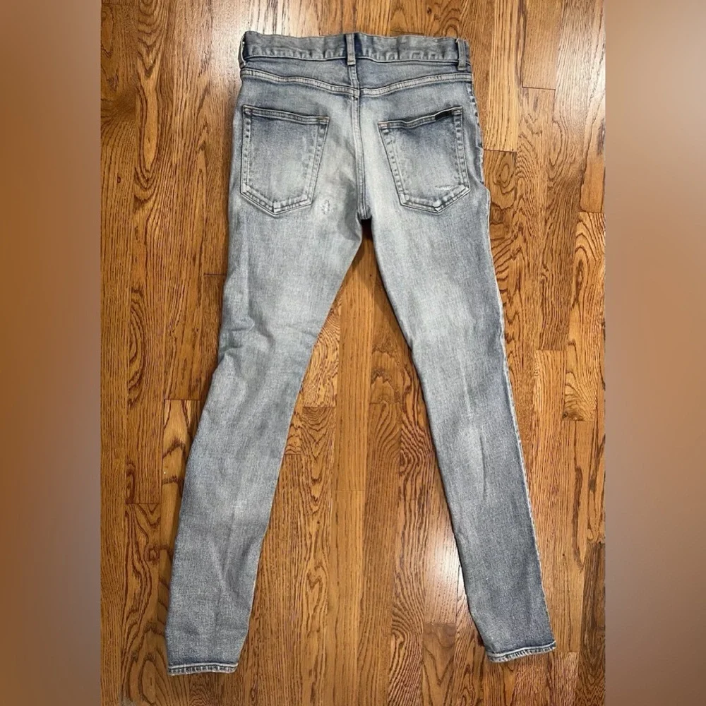 Saint Laurent Jeans Tapped Skinny Fit Blue Men’s Size 29 - Picture 2 of 10